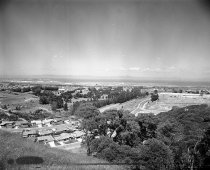Millbrae Hills, Millbrae Looking East towards San Francisco Bay, 1960