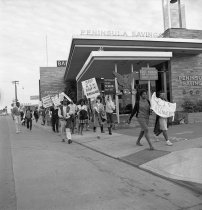 Birmingham Civil Rights Marchers on El Camino Real, May 1963