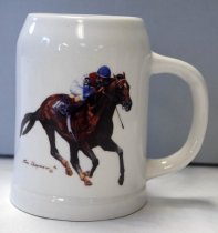 Bay Meadows Beer Stein