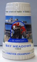 Bay Meadows Beer Stein