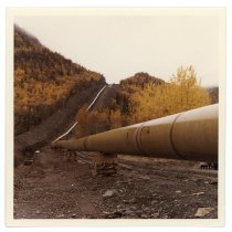 Untitled (Raychem Alyeska Pipeline Construction), 1975