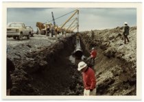 Untitled (Raychem Alyeska Pipeline Construction), 1975