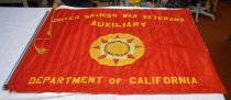 United Spanish War Veterans Auxiliary Flag