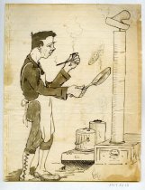 Sketch by Alvin Page Colby, c. 1917-1918