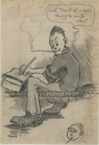 Sketch by Alvin Page Colby, c. 1917-1918