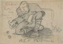 Sketch by Alvin Page Colby, c. 1917-1918