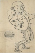 Sketch by Alvin Page Colby, c. 1917-1918