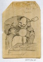 Sketch by Alvin Page Colby, c. 1917-1918