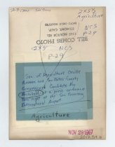 Untitled [Press Conference of Secretary of Agriculture Orville Freeman and