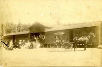 Boathouse at Coyote Point, c. 1887-1888
