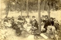 Picnic at Coyote Point, c. 1887-1888