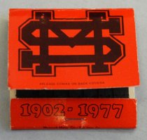 San Mateo High School Matchbook, 1977