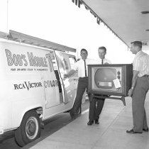 Bob's Mobile TV in San Mateo, 1964
