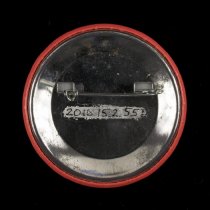 Raychem Corporation Billion-Dollar Day Button, 1988