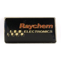 Raychem Corporation Electronics Division Pin, c. 1980s-1990s