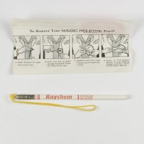 Raychem Corporation Souvenir Magic Holetite Pencil, c. 1970s-1980s