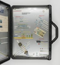 Raychem Corporation Interconnect Products Display Case, c. 1980s-1990s