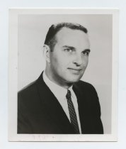 Untitled [Portrait photograph of William Borman], May 8, 1963