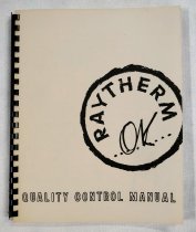 Raytherm Quality Control Manual, 1958