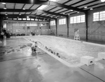Redwood City YMCA Pool, December 23, 1964