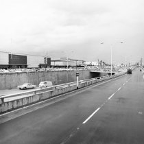Opening of Hillsdale and El Camino Real Overpass Looking North, June 1965