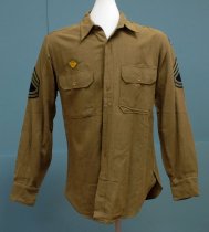 WWII Army Shirt, c. 1941-1946