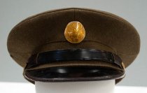 WWII Army Visor Cap, c. 1941-1946