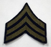 WWII Army Sergeant Patch, c. 1941-1946