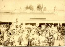 "The Horribles" Clowns in Fourth of July Parade  c. 1880-1890