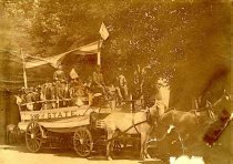 Ship of State Float, c. 1880-1890.