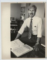 Untitled [Photograph of Andrew Bowles], July 25, 1989