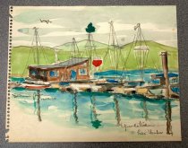 "Yuletide / Pete's Harbor" by James W. Crawford