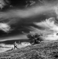 Motorcycle Hill Redwood City, January 8, 1964