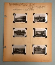 Items from Page 16 of Joseph Dutilh's WWII Scrapbook