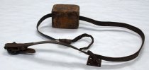 Leather Horse Tether with Iron Ring