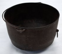 Three-legged Iron Kettle, c. 1890s