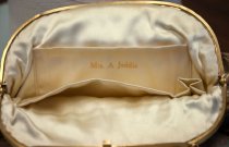 Victorian Gold Floral Purse, c. 1870-1905