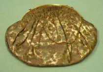 Victorian Gold Floral Purse, c. 1870-1905