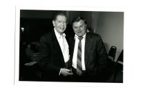 Milton Berle and Mike Bancroft Photograph