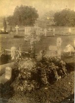 Grave of William Solen, Menlo Park, c. 1892