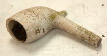 Clay Smoking Pipe, c. 1870-1880s