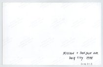 Streetcar at Mission and San Jose, 1948