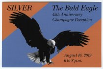 Silver the Bald Eagle 45th Anniversary Champagne Reception