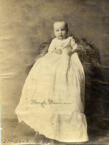 Baby Portrait of Floyd Glennan, c. 1890-1900