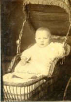 Baby Portrait of Harlie Gilbert, c. 1890-1900