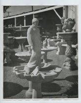 St. Francis Fountain Sculpted by Gaston Rognier