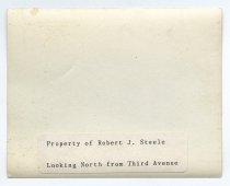 Looking North from Third Avenue, early 20th century