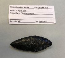 Cast of c. 1485-1780 Obsidian Preform, 2019