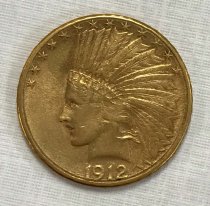$10 Gold Coin, 1912