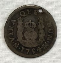 Spanish Coin, 1754